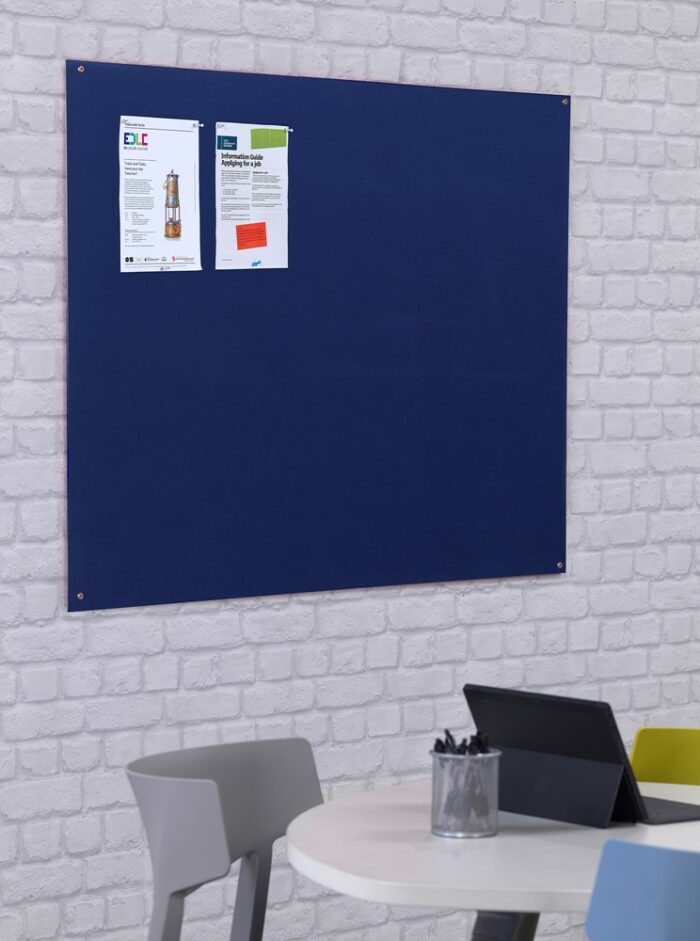 Spaceright Unframed Noticeboard - Multiple Size and Colour Options-38673