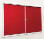 Spaceright Safety Sliding Door Noticeboard - Multiple Size and Colour Options-0