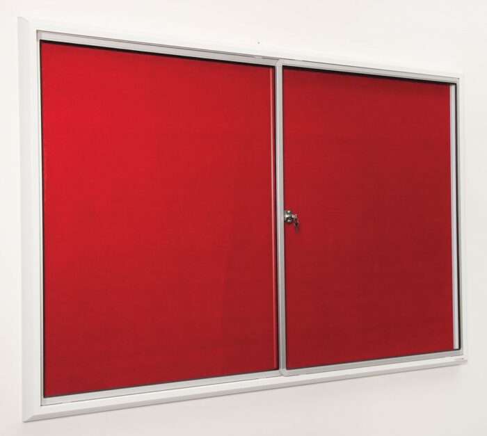 Spaceright Safety Sliding Door Noticeboard - Multiple Size and Colour Options-0