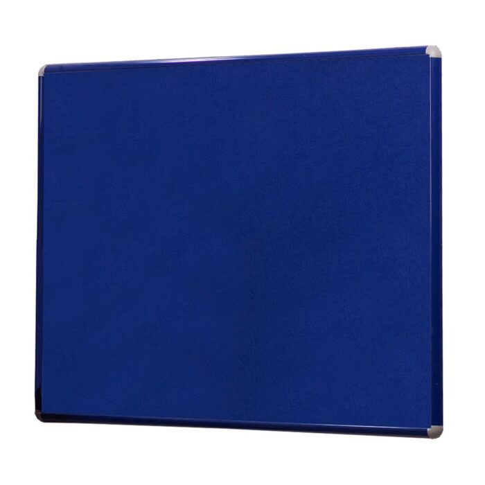 Spaceright SmartShield FlameShield Aluminium Framed Noticeboard - Multiple Size and Colour Options-38628