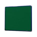 Spaceright SmartShield FlameShield Aluminium Framed Noticeboard - Multiple Size and Colour Options-38623