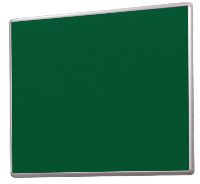 Spaceright SmartShield FlameShield Aluminium Framed Noticeboard - Multiple Size and Colour Options-38630