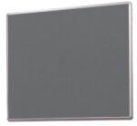 Spaceright SmartShield FlameShield Aluminium Framed Noticeboard - Multiple Size and Colour Options-0