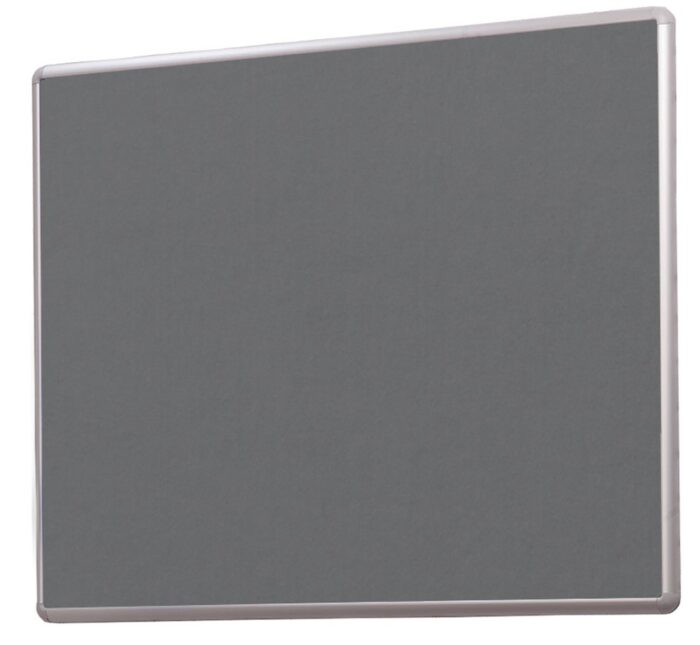 Spaceright SmartShield FlameShield Aluminium Framed Noticeboard - Multiple Size and Colour Options-0
