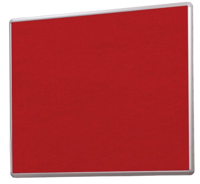 Spaceright SmartShield FlameShield Aluminium Framed Noticeboard - Multiple Size and Colour Options-38629