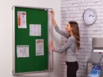 Spaceright SmartShield FlameShield Tamperproof Noticeboard - Multiple Size and Colour Options-38662