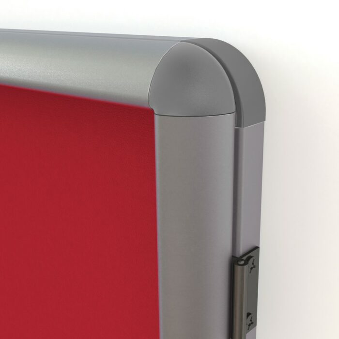 Spaceright SmartShield FlameShield Tamperproof Noticeboard - Multiple Size and Colour Options-38656
