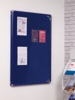 Spaceright SmartShield FlameShield Tamperproof Noticeboard - Multiple Size and Colour Options-0