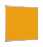 Spaceright Accents FlameShield Aluminium Framed Noticeboard - Multiple Size and Colour Options-38553