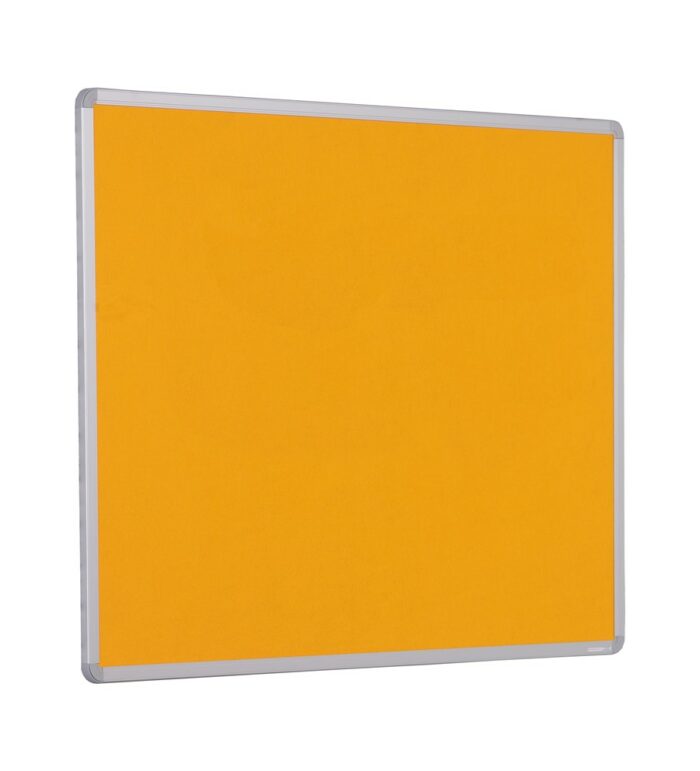 Spaceright Accents FlameShield Aluminium Framed Noticeboard - Multiple Size and Colour Options-38553