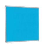 Spaceright Accents FlameShield Aluminium Framed Noticeboard - Multiple Size and Colour Options-38555