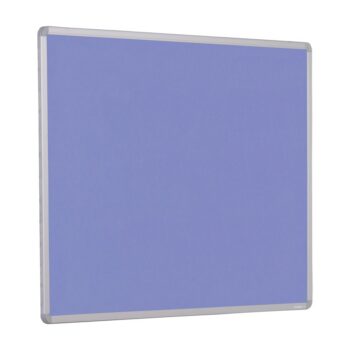 Spaceright Accents FlameShield Aluminium Framed Noticeboard - Multiple Size and Colour Options-0