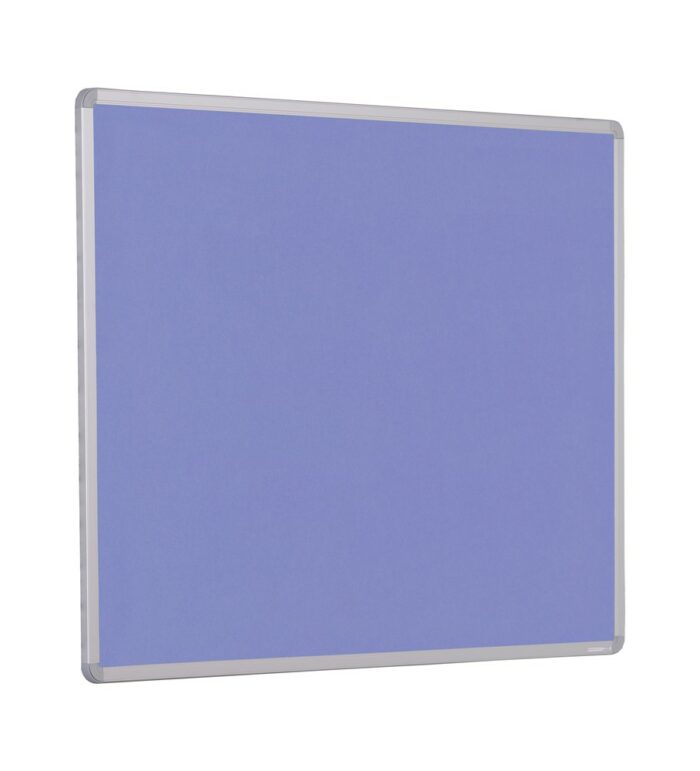 Spaceright Accents FlameShield Aluminium Framed Noticeboard - Multiple Size and Colour Options-0