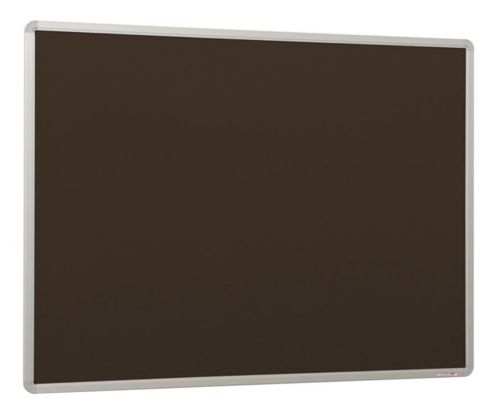 Spaceright Accents FlameShield Aluminium Framed Noticeboard - Multiple Size and Colour Options-38556