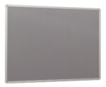Spaceright FlameShield Aluminium Framed Noticeboard - Multiple Size and Colour Options-38515