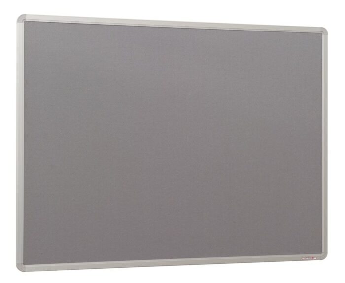 Spaceright FlameShield Aluminium Framed Noticeboard - Multiple Size and Colour Options-38515