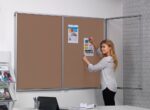 Spaceright FlameShield Tamperproof Noticeboard - Multiple Size and Colour Options-38521