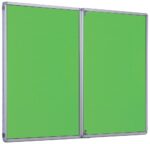 Spaceright Accents FlameShield Tamperproof Noticeboard - Multiple Size and Colour Options-38589