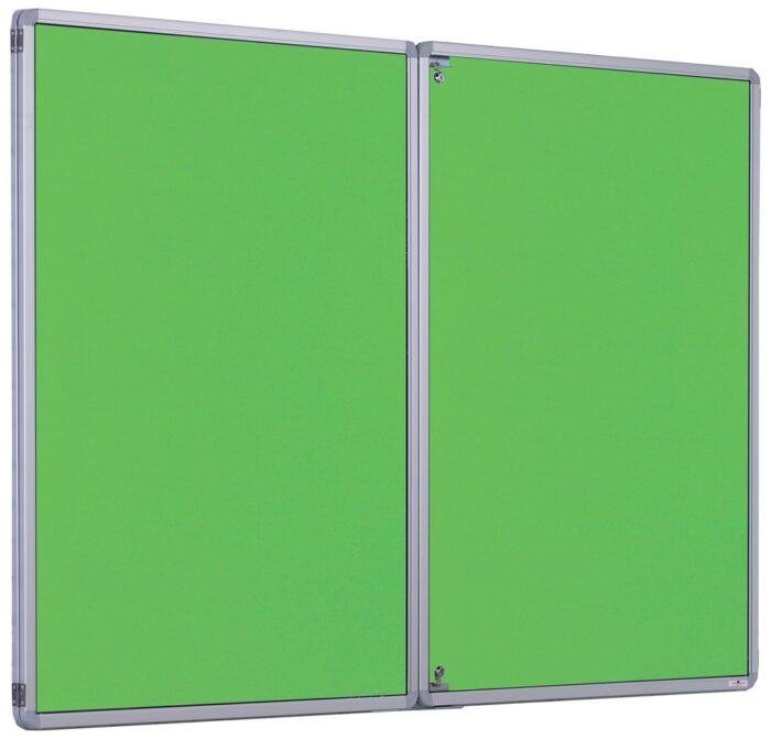 Spaceright Accents FlameShield Tamperproof Noticeboard - Multiple Size and Colour Options-38589