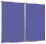 Spaceright Accents FlameShield Tamperproof Noticeboard - Multiple Size and Colour Options-38578