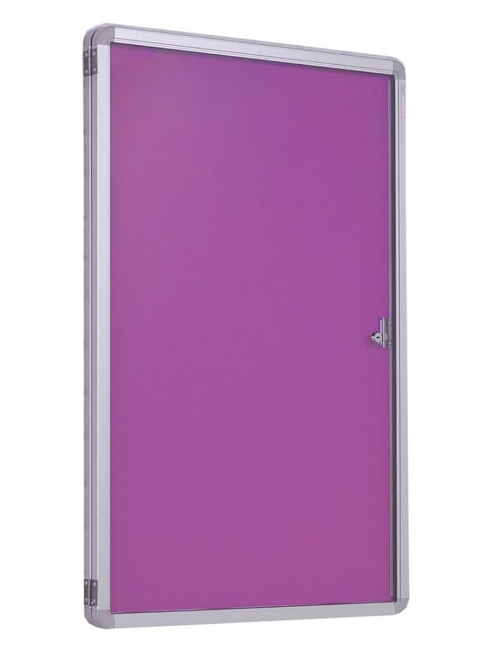 Spaceright Accents FlameShield Tamperproof Noticeboard - Multiple Size and Colour Options-0