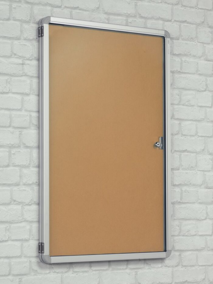 Spaceright Accents Tamperproof Noticeboard - Multiple Size and Colour Options-38754