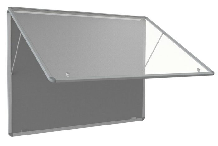 Spaceright FlameShield Top Hinged Noticeboard - Multiple Size and Colour Options-0