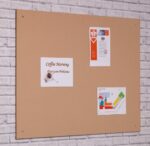 Spaceright FlameShield Unframed Noticeboard - Multiple Size and Colour Options-38511