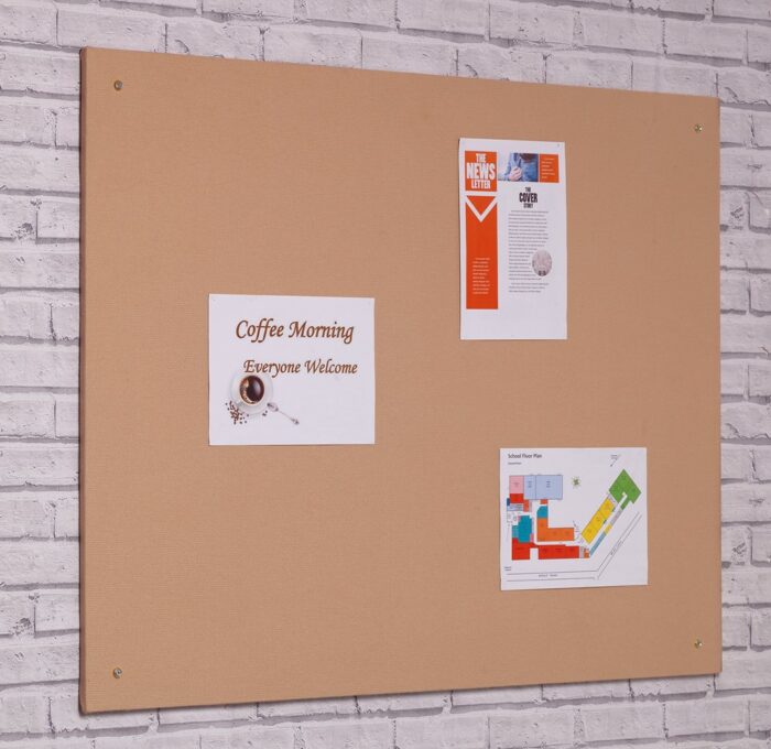 Spaceright FlameShield Unframed Noticeboard - Multiple Size and Colour Options-38511