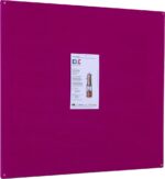Spaceright Accents FlameShield Unframed Noticeboard - Multiple Size and Colour Options-38539