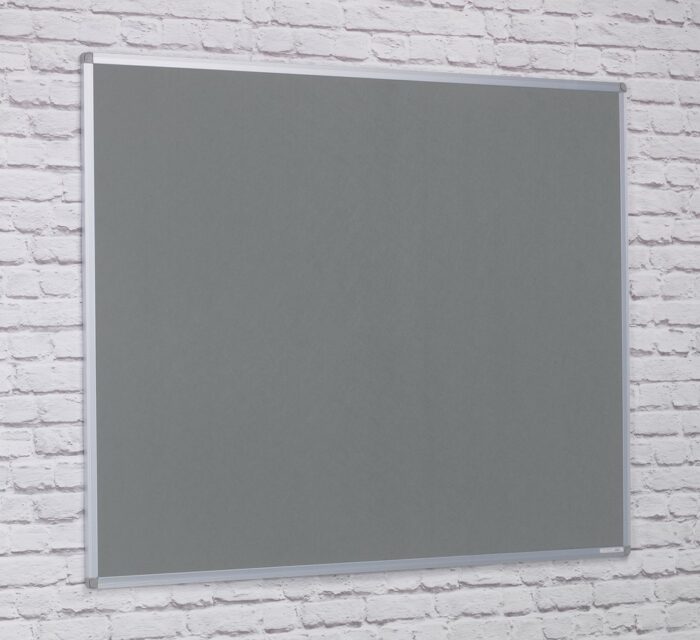 Spaceright Aluminium Framed Noticeboard - Multiple Size and Colour Options-0