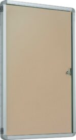 Spaceright Accents FlameShield Tamperproof Noticeboard - Multiple Size and Colour Options-38579