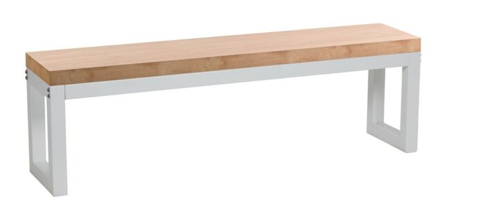 Spaceright Cube Benches (Set of 2) - Oak or White Finishes-0