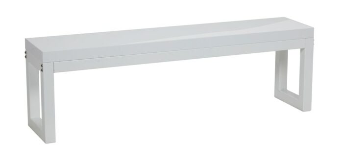 Spaceright Cube Benches (Set of 2) - Oak or White Finishes-38444