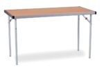 Spaceright Fast Fold Rectangular Table - Multiple Size and Colour Options-38461