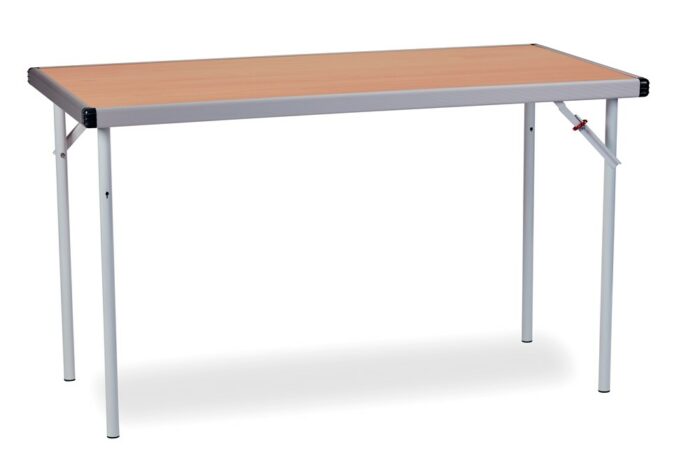 Spaceright Fast Fold Rectangular Table - Multiple Size and Colour Options-38461