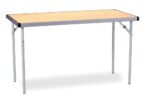 Spaceright Fast Fold Rectangular Table - Multiple Size and Colour Options-38456