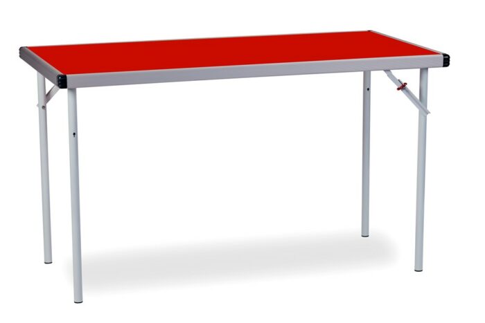 Spaceright Fast Fold Rectangular Table - Multiple Size and Colour Options-38459