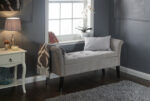 GFW Balmoral Storage Window Seat in Silver Chenille-38948