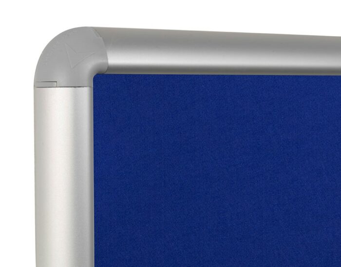 Spaceright SmartShield Aluminium Framed Noticeboard - Multiple Size and Colour Options-38798