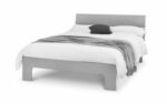 Julian Bowen Manhattan High Gloss Bed - Grey-39334