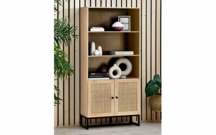 Julian Bowen Padstow Tall Bookcase - Oak-39404