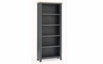 Julian Bowen Bordeaux Tall Bookcase - Dark Grey-0