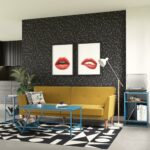 Dorel Novogratz Regal Sofa Bed - Mustard Linen-39689