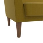 Dorel Novogratz Regal Sofa Bed - Mustard Linen-39682