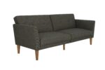 Dorel Novogratz Regal Sofa Bed - Grey Linen-0