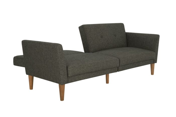 Dorel Novogratz Regal Sofa Bed - Grey Linen-39593