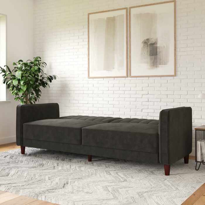 Dorel Novogratz Regal Sofa Bed - Grey Linen-39608