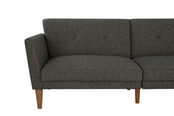 Dorel Novogratz Regal Sofa Bed - Grey Linen-39614