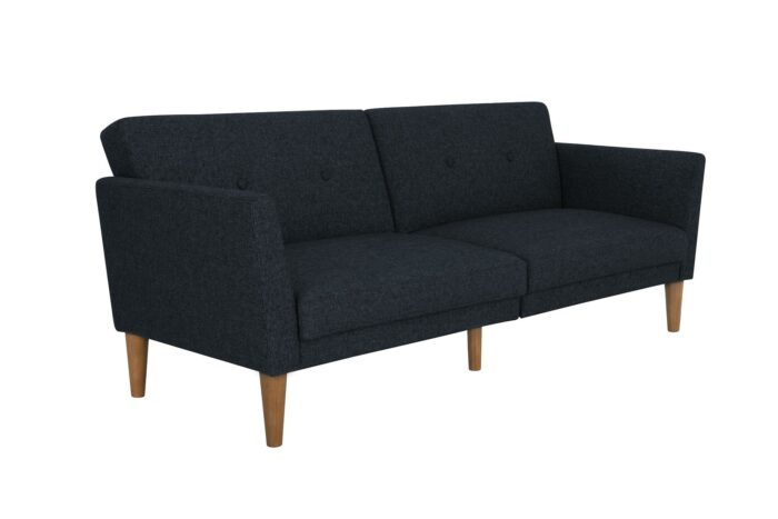 Dorel Novogratz Regal Sofa Bed - Blue Linen-0